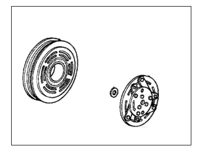 1986 Honda Accord A/C Clutch - 38011-PH5-952