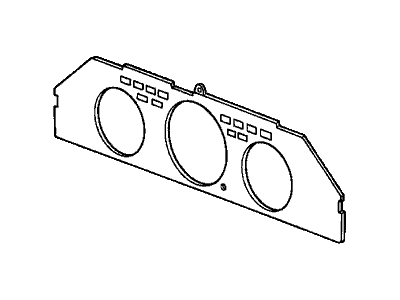 1986 Honda Accord Gauge Trim - 78170-SE3-A01