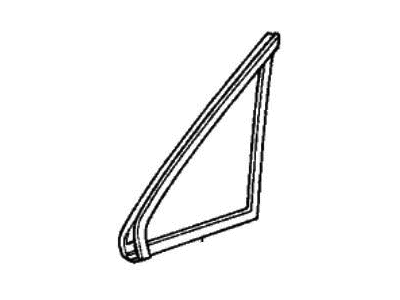 Honda 73441-SE5-A10 Seal, R. RR. Door Quarter