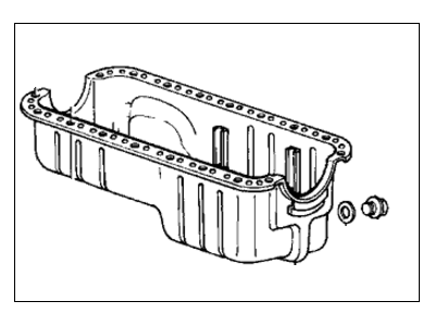 Honda 11200-PH1-000 Pan, Oil