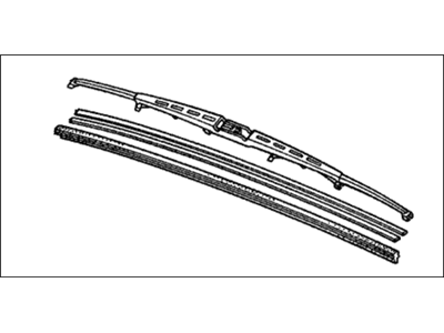 Honda 76620-SE5-A01 Blade, Windshield Wiper