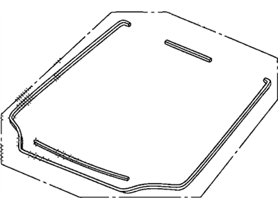 Honda 04731-SNA-A00 Rubber Set, FR. Windshield Dam