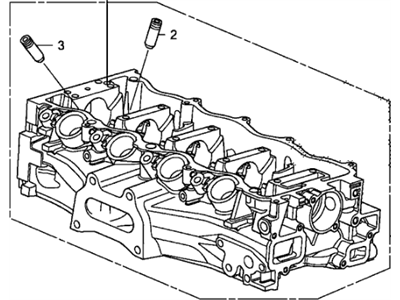 Honda 12200-RNE-A00 Cylinder Head