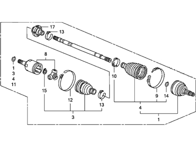 Honda 44306-SNE-A11