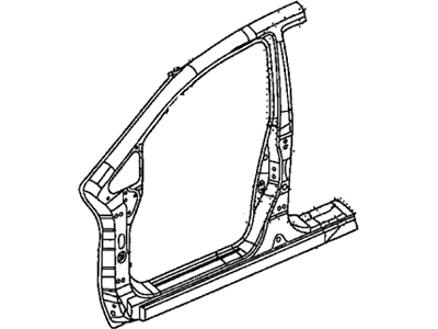 Honda 04645-SNA-A00ZZ Panel Set, L. FR. (Outer)