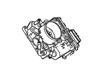 2007 Honda Civic Throttle Body - 16400-RNE-A01