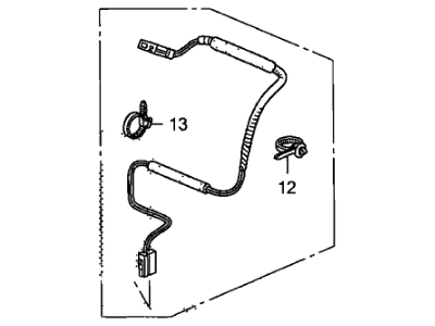 Honda 39156-SNA-A00 Sub-Feeder, Antenna