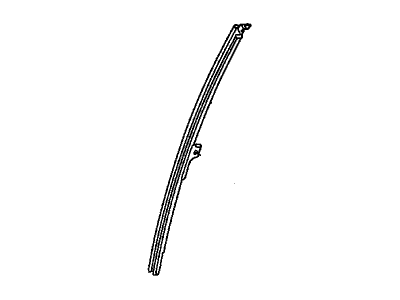 Honda 72771-SNA-A01 Sash, L. RR. Door Quarter