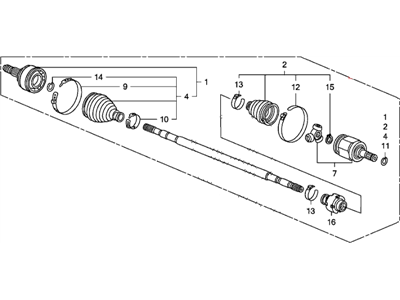 Honda 44305-SNE-A01