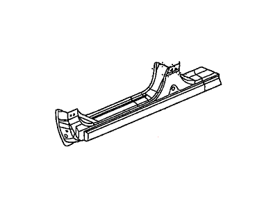 Honda 04631-SNA-A00ZZ Panel, R. Side Sill