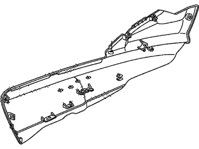 Honda 83401-SNA-A02ZB Panel *YR327L*
