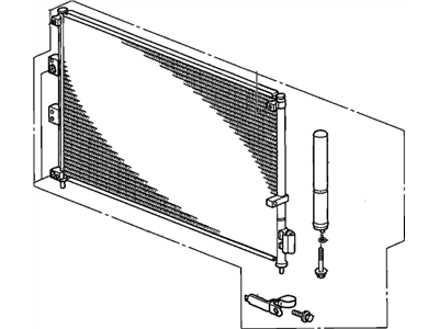 Honda 80110-SNA-A42 Condenser