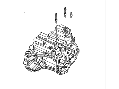 2001 Honda Accord Bellhousing - 21210-PAX-T02