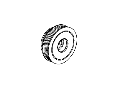 Honda 13810-P8A-A01 Pulley, Crankshaft