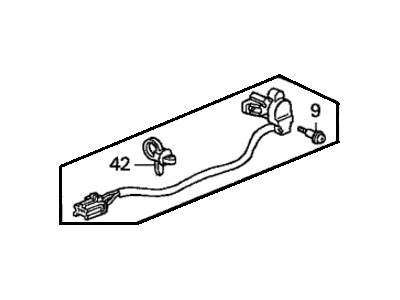 Honda 72142-S82-A11 Switch Assy., R. Door Cylinder