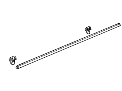 Honda 72450-S82-A01 Molding Assy., L. FR. Door