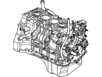 2002 Honda Accord Engine - 10002-PJK-A24