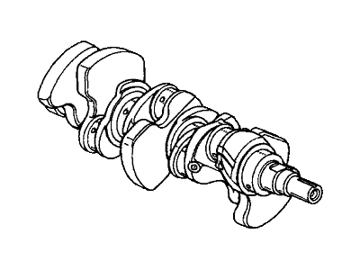 1998 Honda Accord Crankshaft - 13310-P8A-A00