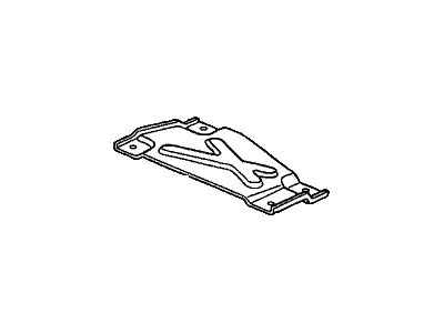 Honda 37822-P8C-A00 Bracket, Engine Control Module(LH)