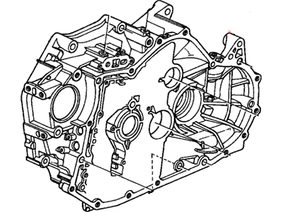Honda 21111-P7X-000 Case, Torque Converter