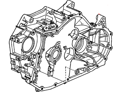 1999 Honda Accord Bellhousing - 21111-P7X-000