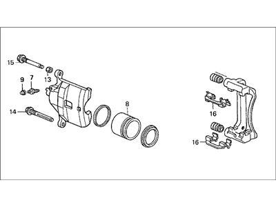 Honda 45018-S84-A00