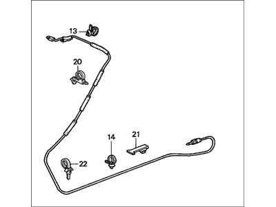 2002 Honda Accord Antenna Cable - 39160-S82-A01