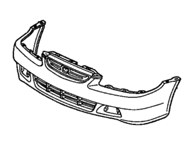 Honda 04711-S82-A91ZZ Face, Front Bumper (Dot)