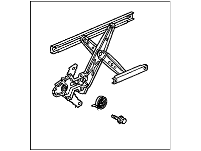 1999 Honda Accord Window Regulator - 72211-S82-A01