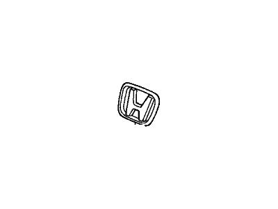 Honda 75700-SL5-003 Emblem (H)