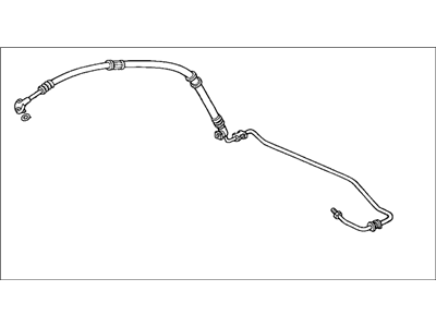 Honda 53713-S80-G01 Hose, Feed (Driver Side)