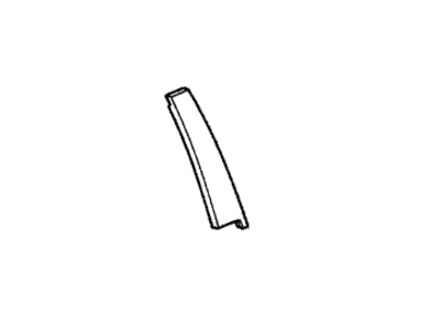 Honda 72430-S82-A00 Garnish, R. FR. Door Sash