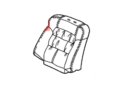 2000 Honda Accord Seat Cover - 04815-S80-G60ZA