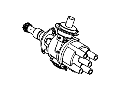 Honda 30100-634-676 Distributor Assembly