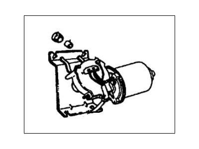 Honda 38410-634-662 Motor, Wiper