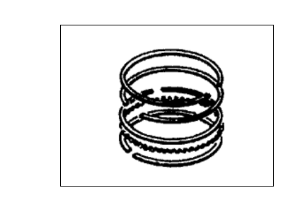 1980 Honda Civic Piston Rings - 13011-PA1-004