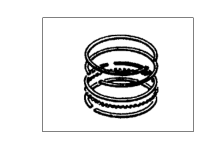 1979 Honda Civic Piston Rings - 13011-PA1-004