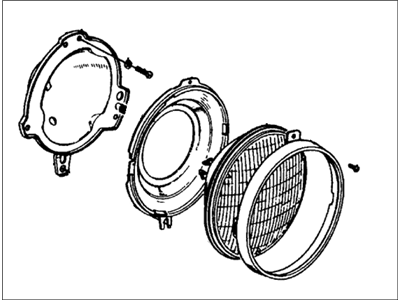 1977 Honda Civic Headlight - 33150-634-667