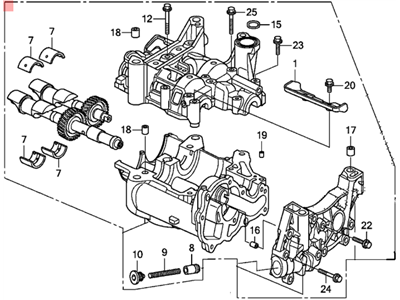 Honda 15100-5A2-A03