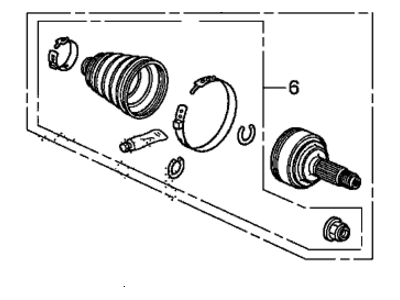 Honda 44014-T2B-305