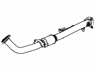Honda 18210-T2A-A01 Pipe A, Exhuast