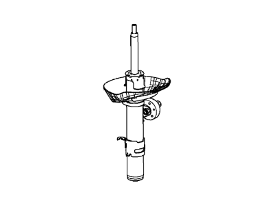 Honda 51621-T2F-329 Shock Absorber Unit, Left Front