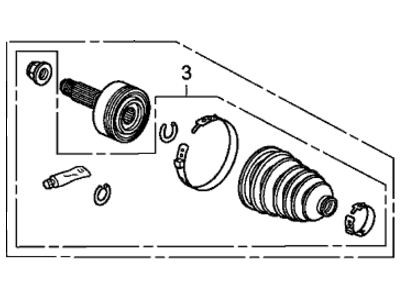 Honda 44014-T7J-H91