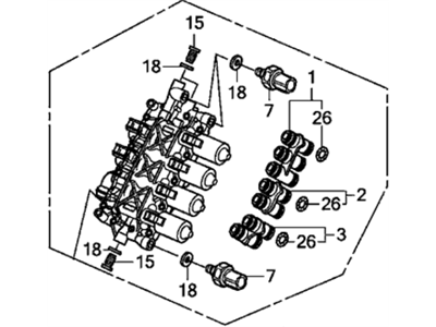 Honda 27700-5B7-000