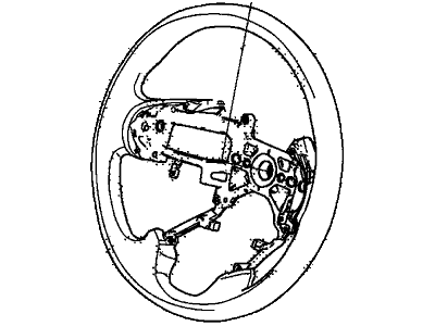 Honda 78501-T2A-U51ZA Body Steering (Graphite Black)