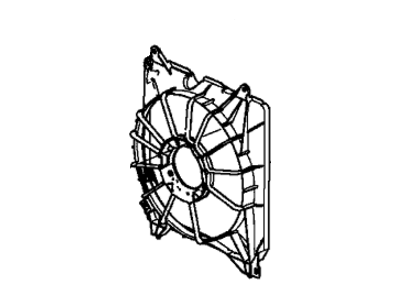 Honda 19015-5A2-A01 Shroud Complete