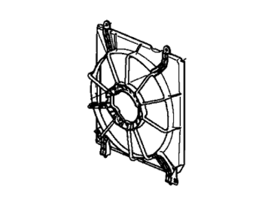 Honda 19015-5A2-A02 Shuroud Complete