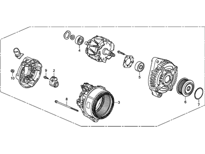 Honda 31100-5G0-A02