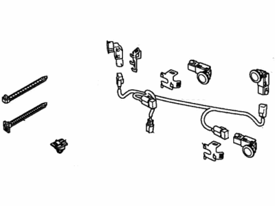 2016 Honda Accord Parking Assist Distance Sensor - 08V67-T2A-130J