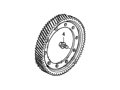 Honda 41233-RF0-D00 Gear, Final Driven